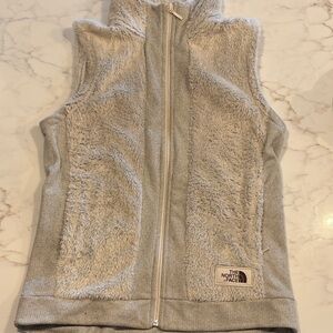 The North Face Gray Fleece Vest